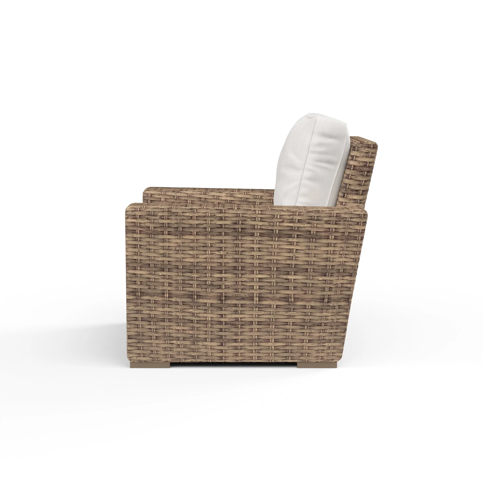 Havana Club Chair in Canvas Flax w/ Self Welt - Image 2