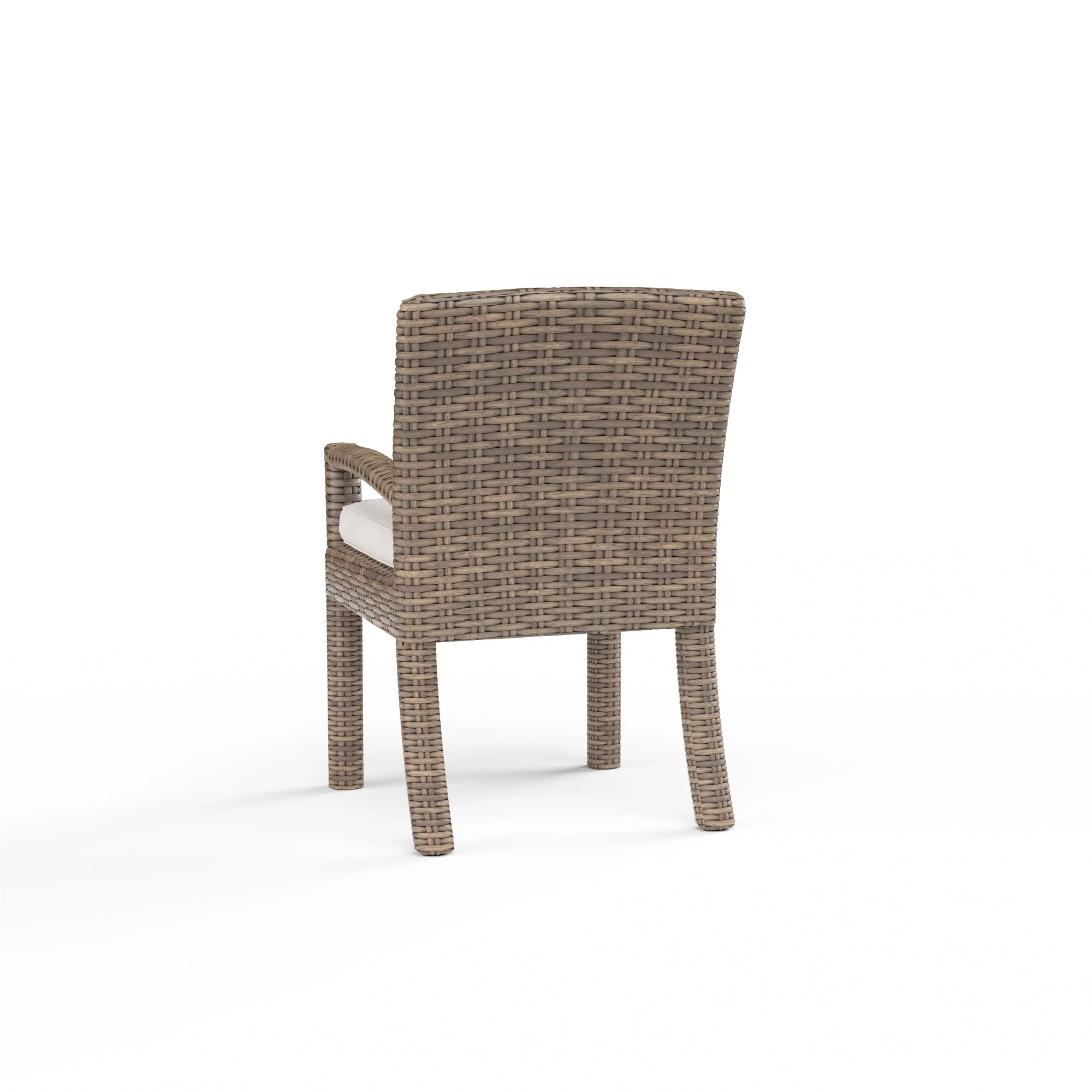 Havana Dining Chair in Canvas Flax w/ Self Welt - Image 2