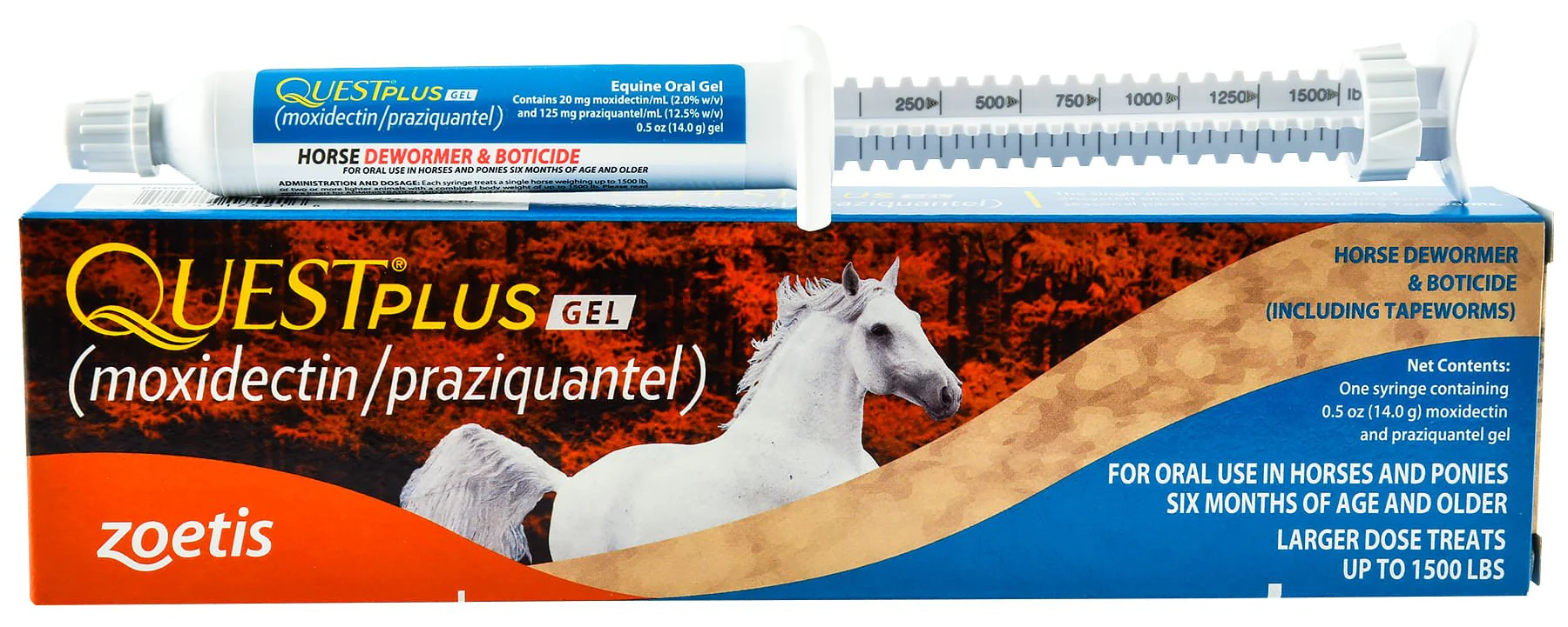 Quest Plus Gel Horse Dewormer - Image 3