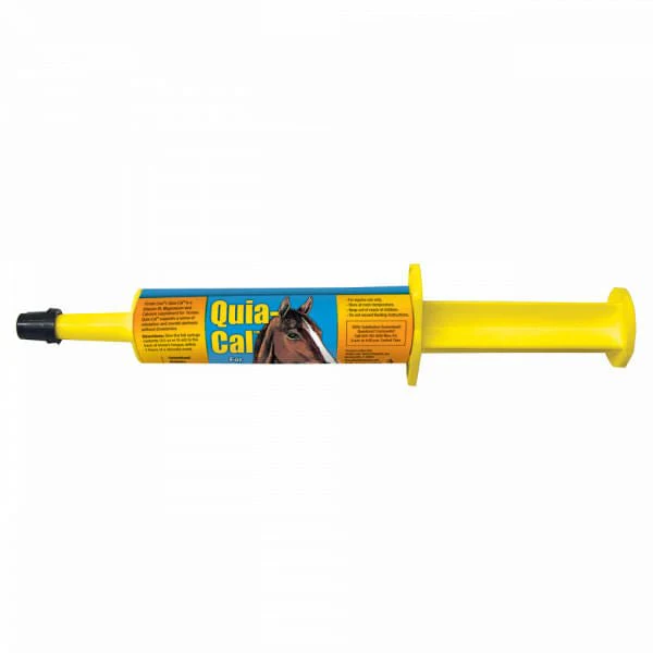 Quia-Cal Calming Paste Horse Supplement Oral Syringe - Image 1