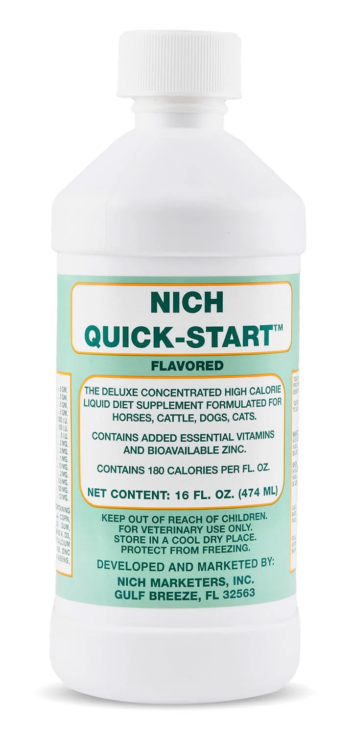 Quick Start Liquid Supplement, 16 oz – High-Calorie Energy & Recovery Support for Animals - Image 1