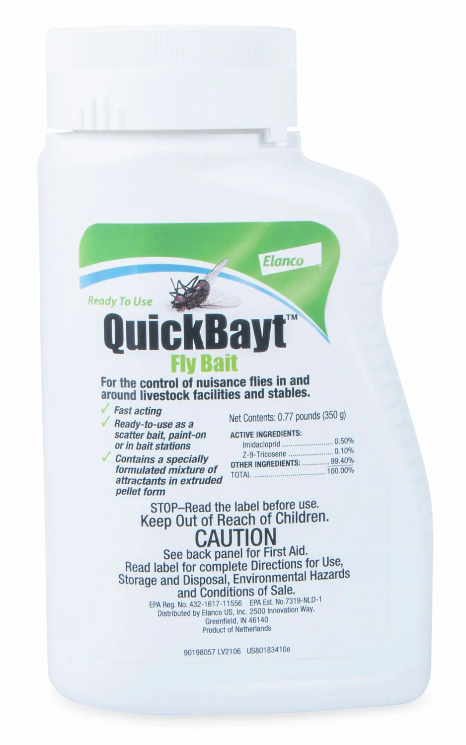 QuickBayt Ready-to-Use Fly Bait – Kills Resistant Flies in Livestock Facilities - Image 1
