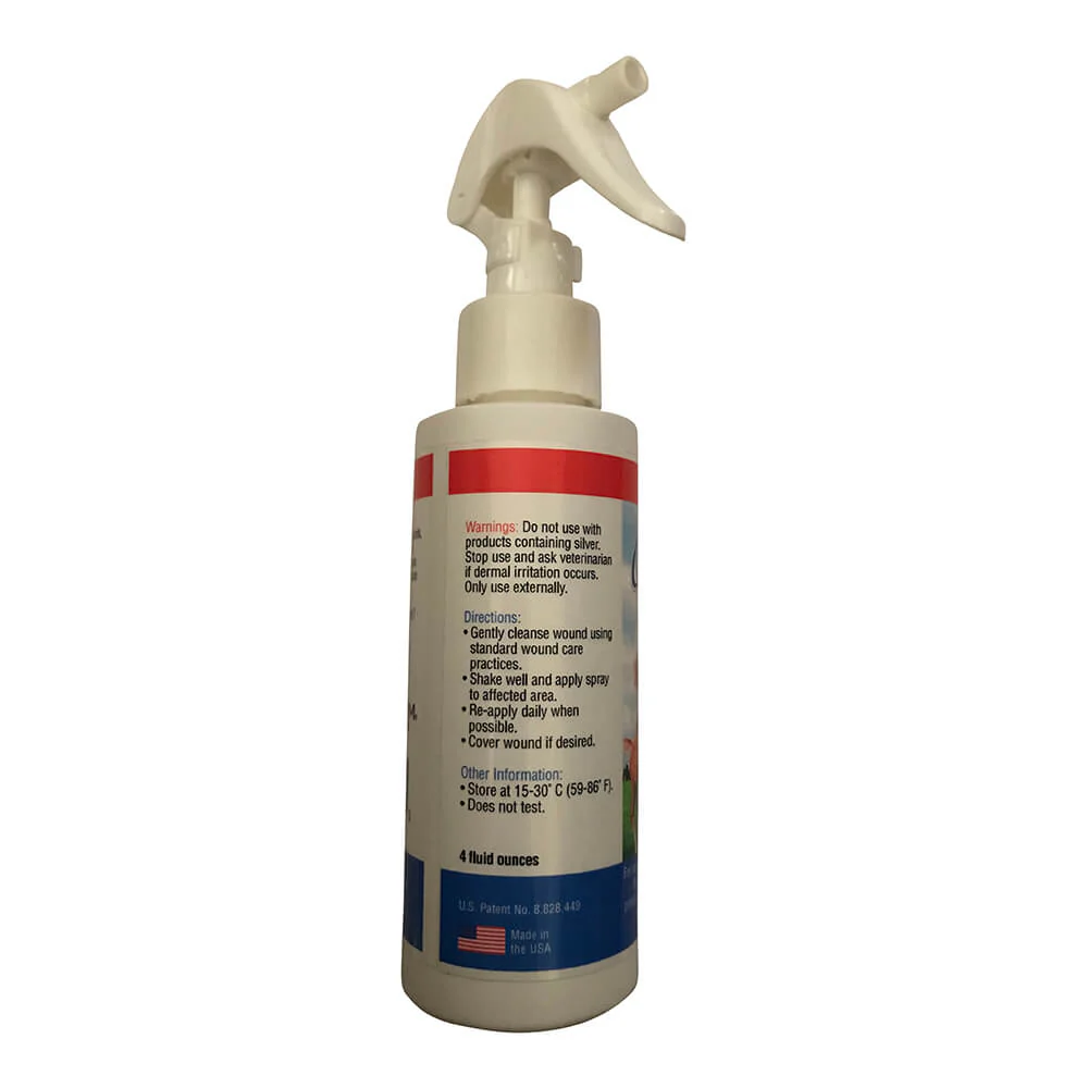 QuickDerm Wound Spray for Animals, 4 oz - Image 2