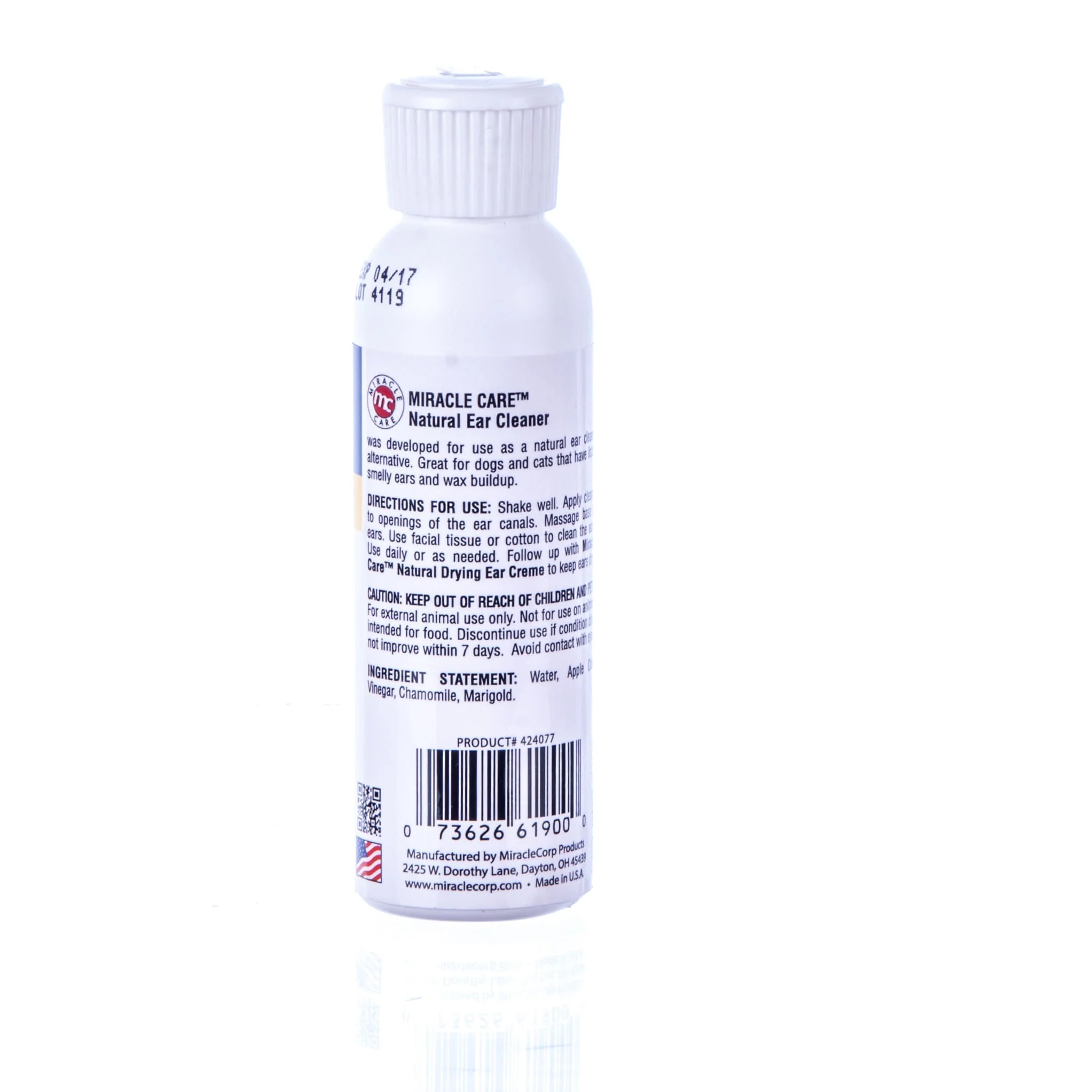 R-7 Natural Ear Cleaner for Dogs & Cats, 4 oz - Image 2