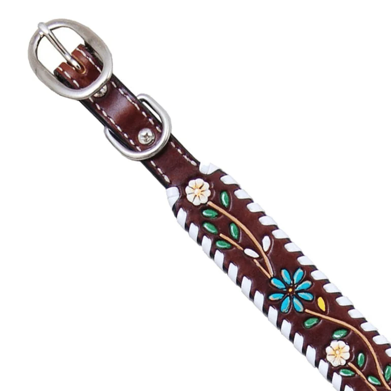 Rafter T Floral Vine Dog Collar - Image 2