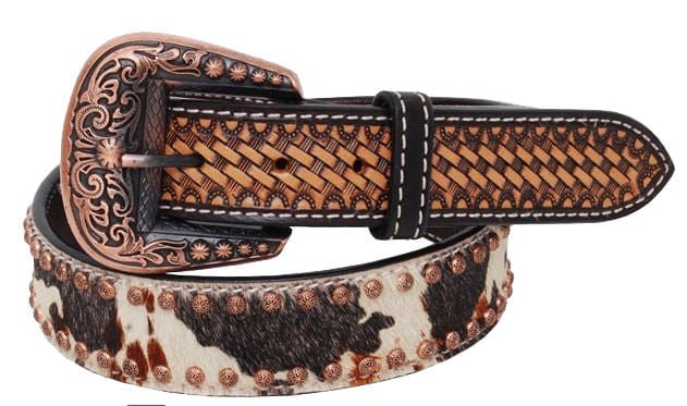 Rafter T Peppered Hide Ladies’ Belt