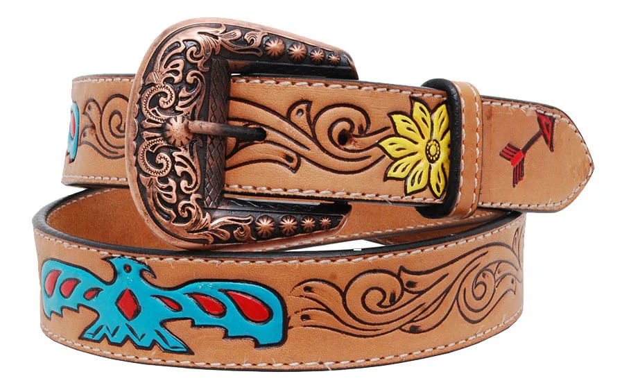 Rafter T Thunderbird Ladies’ Belt, Brown
