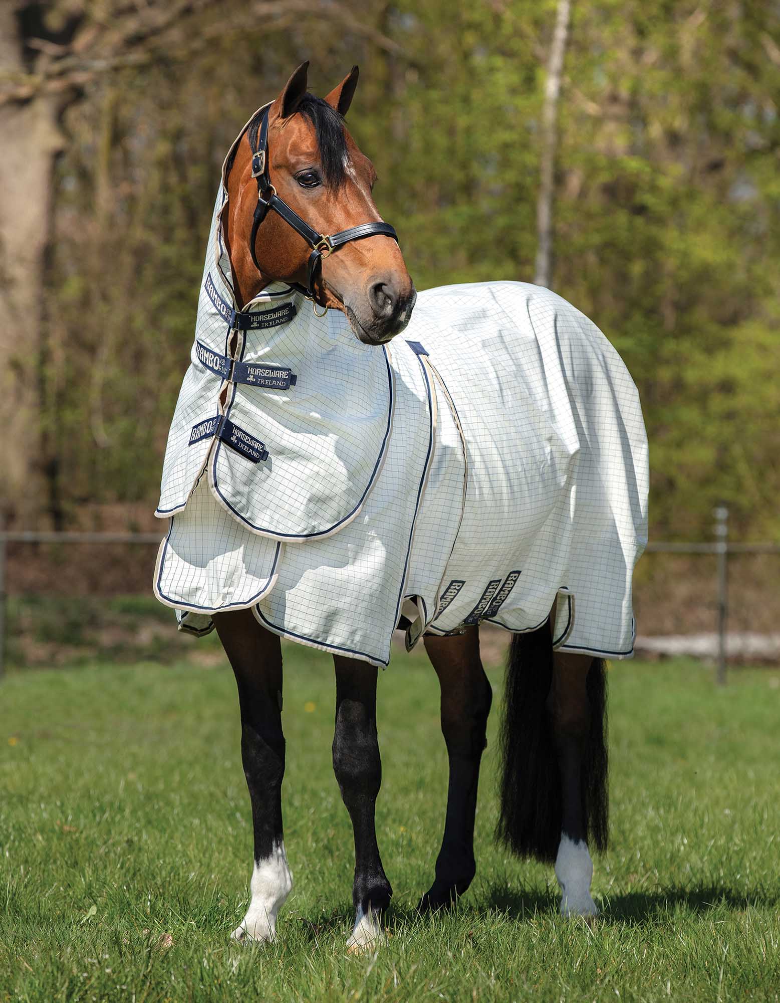 Rambo Optimo Supreme Summer Horse Sheet – UV & Fly Protection