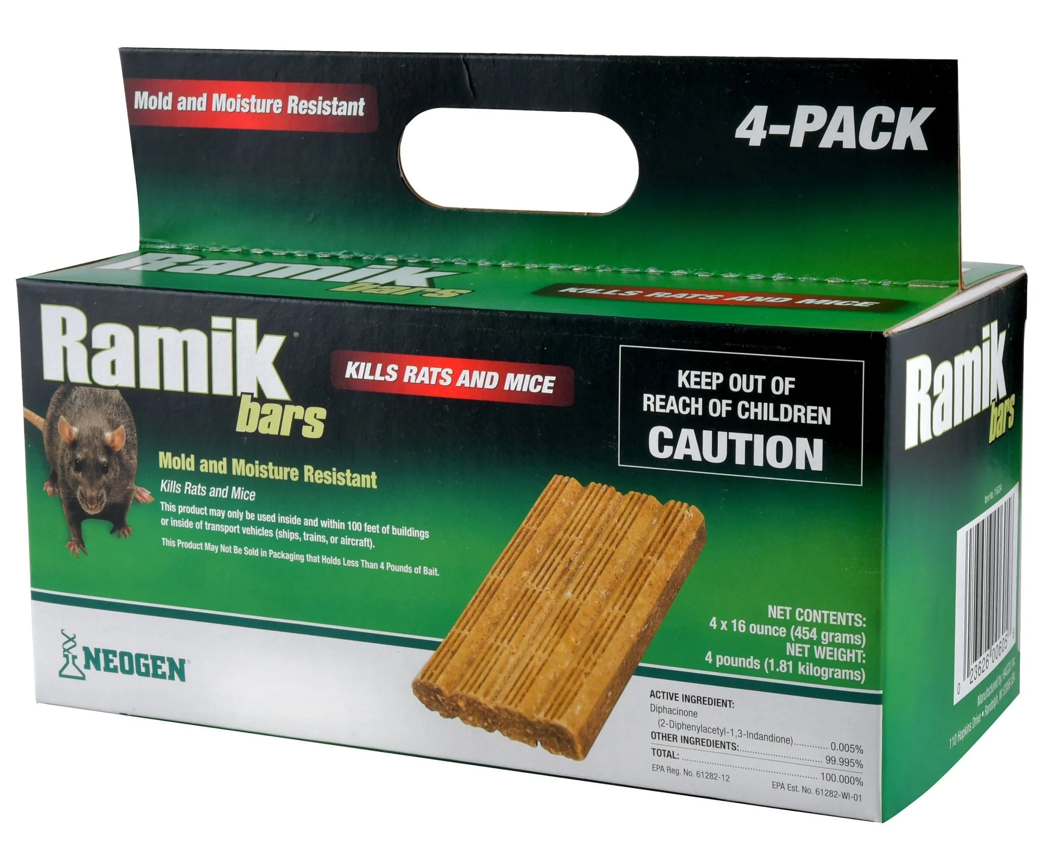 Ramik 16 oz Bars, 4-Pack - Image 1
