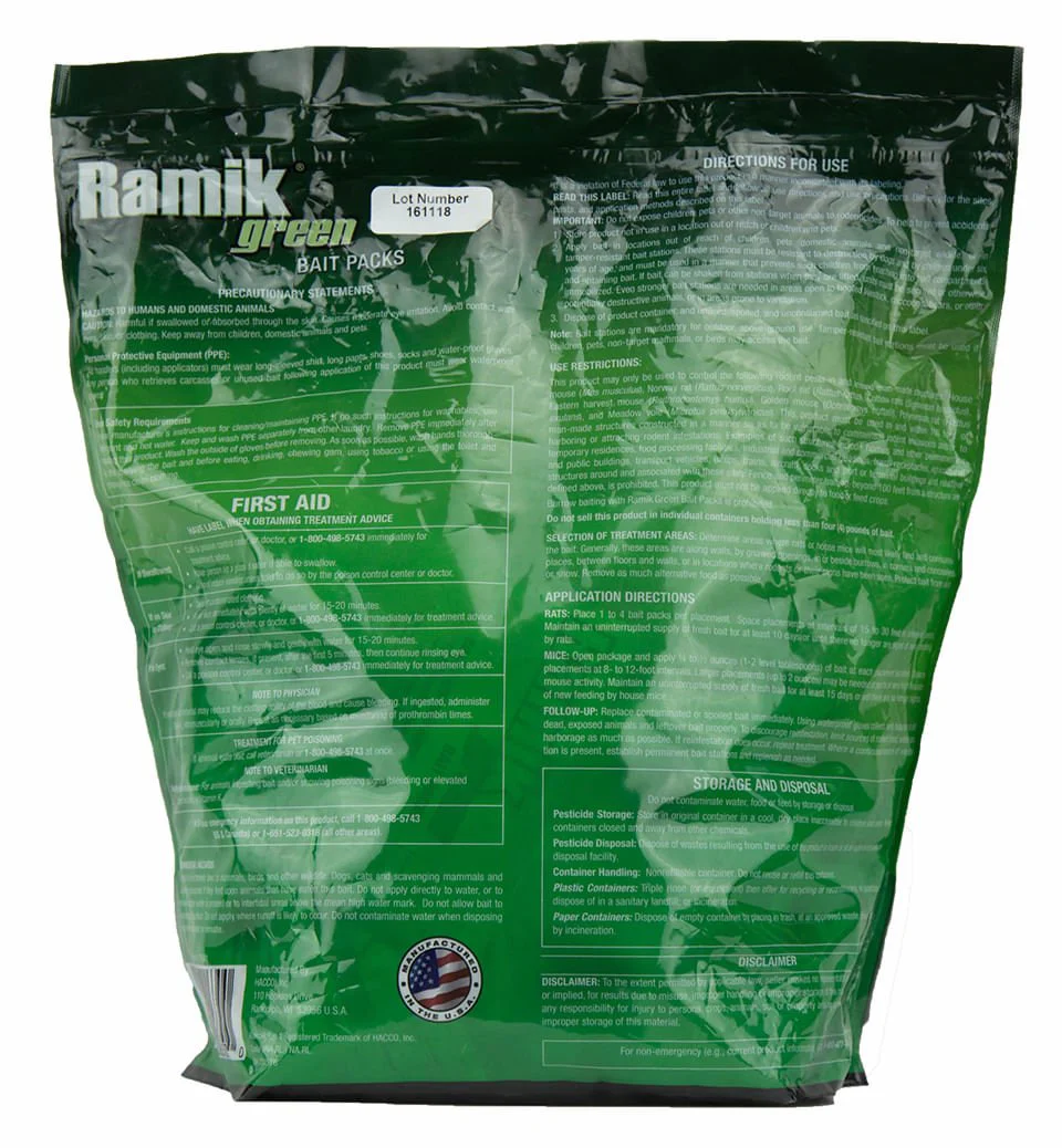 Ramik Green 4 oz Bait Packs - Image 2