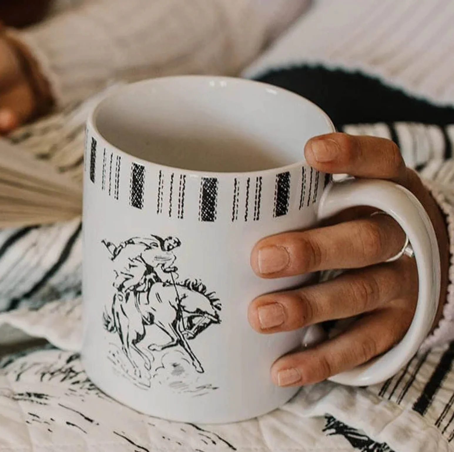 Ranch Life Bronco Mug, Set of 4 - Image 2