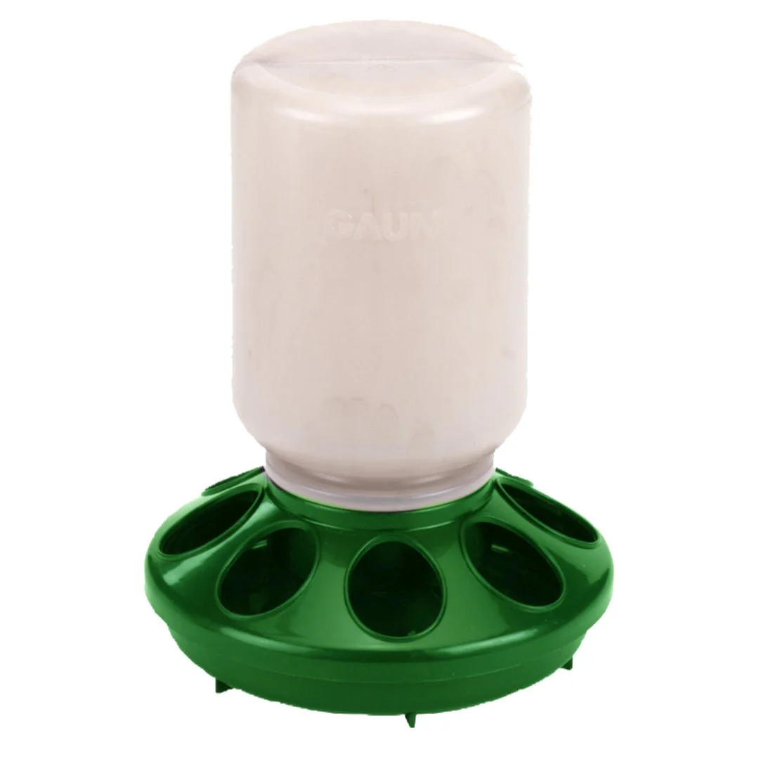 Recycled Plastic Chick Feeder for Chicks & Quail, 1 Quart - Image 1