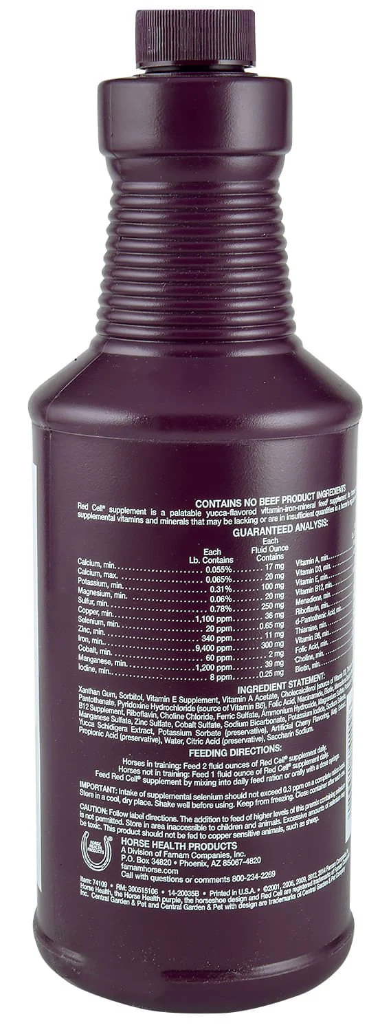 Red Cell Horse Supplement for Energy & Stamina - Image 2