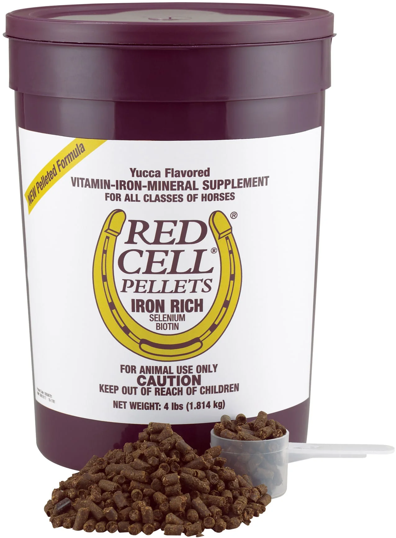 Red Cell Pellets for Horses, 4 lb - Image 1