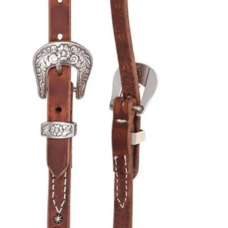 Reinsman Rosewood & Spots One Ear Headstall, Full - Image 3