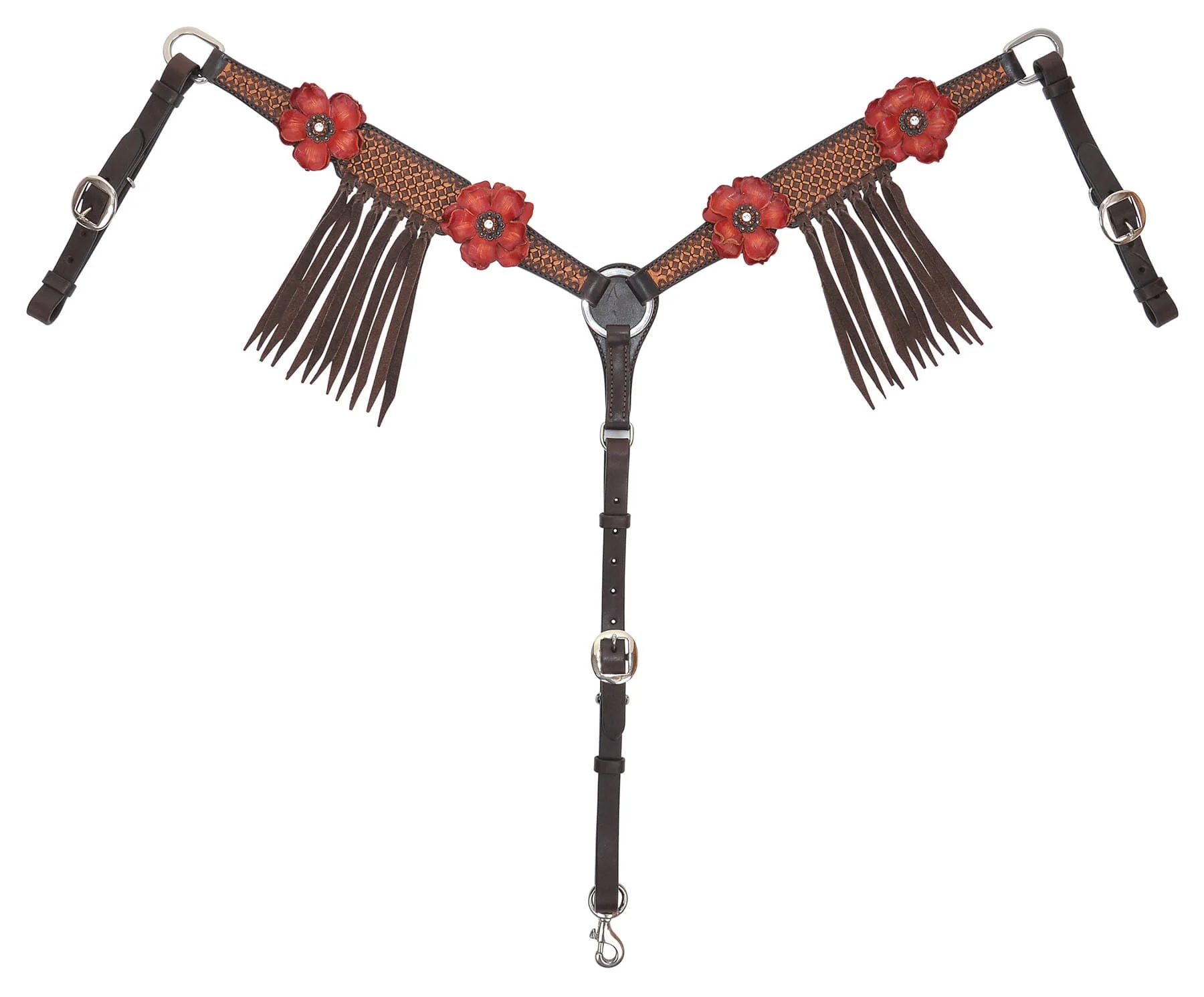 Reinsman Sarah Rose Vintage Breast Collar - Image 3