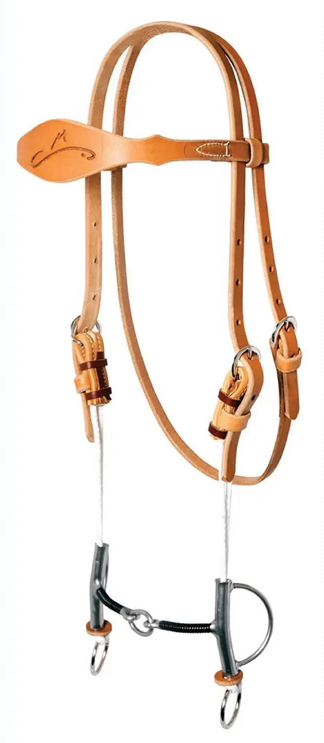 Reinsman Sharon Camarillo Draw Gag Bridle, Full - Image 1