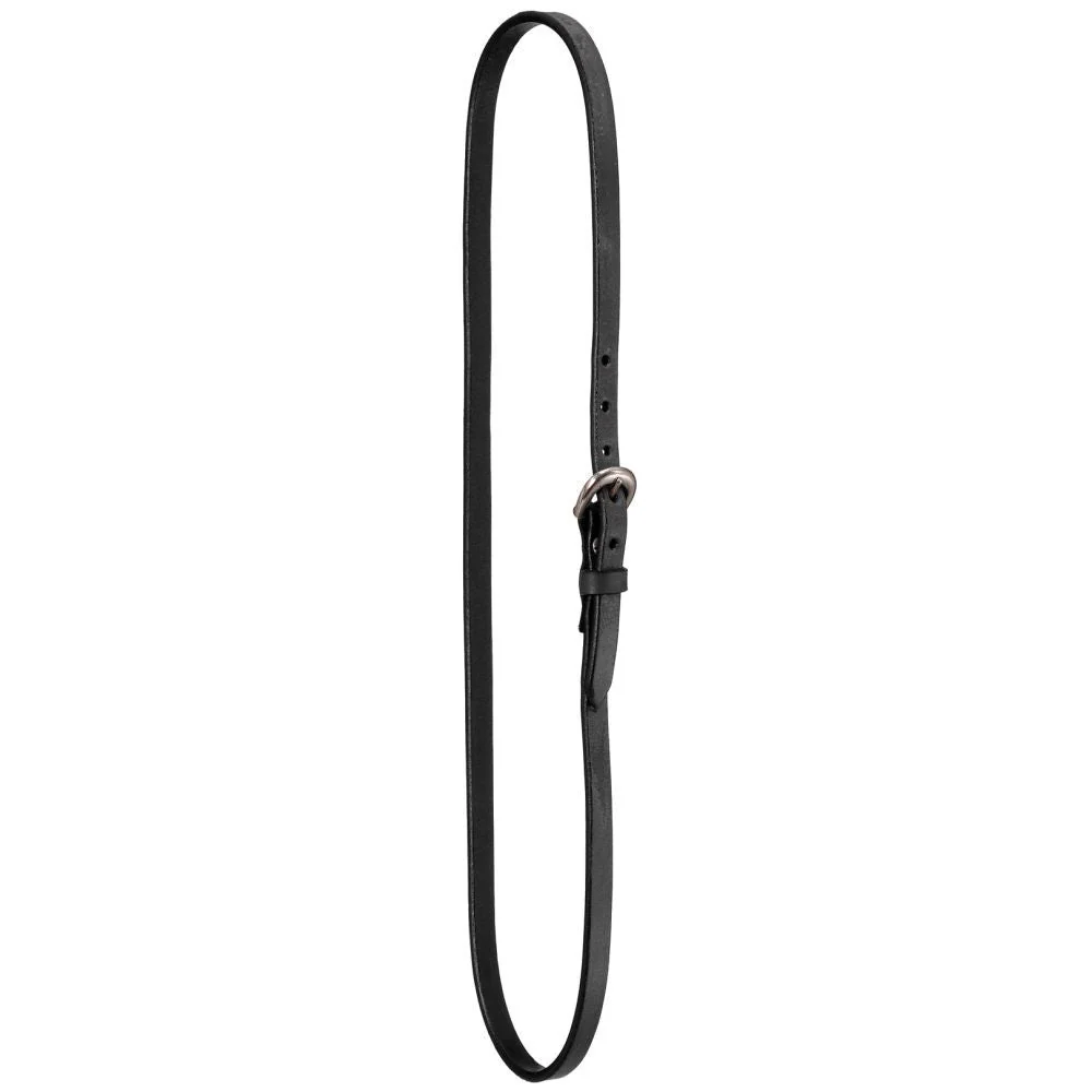 Replacement Leather Throat Strap for Western Headstall, Dark Oil - Image 1