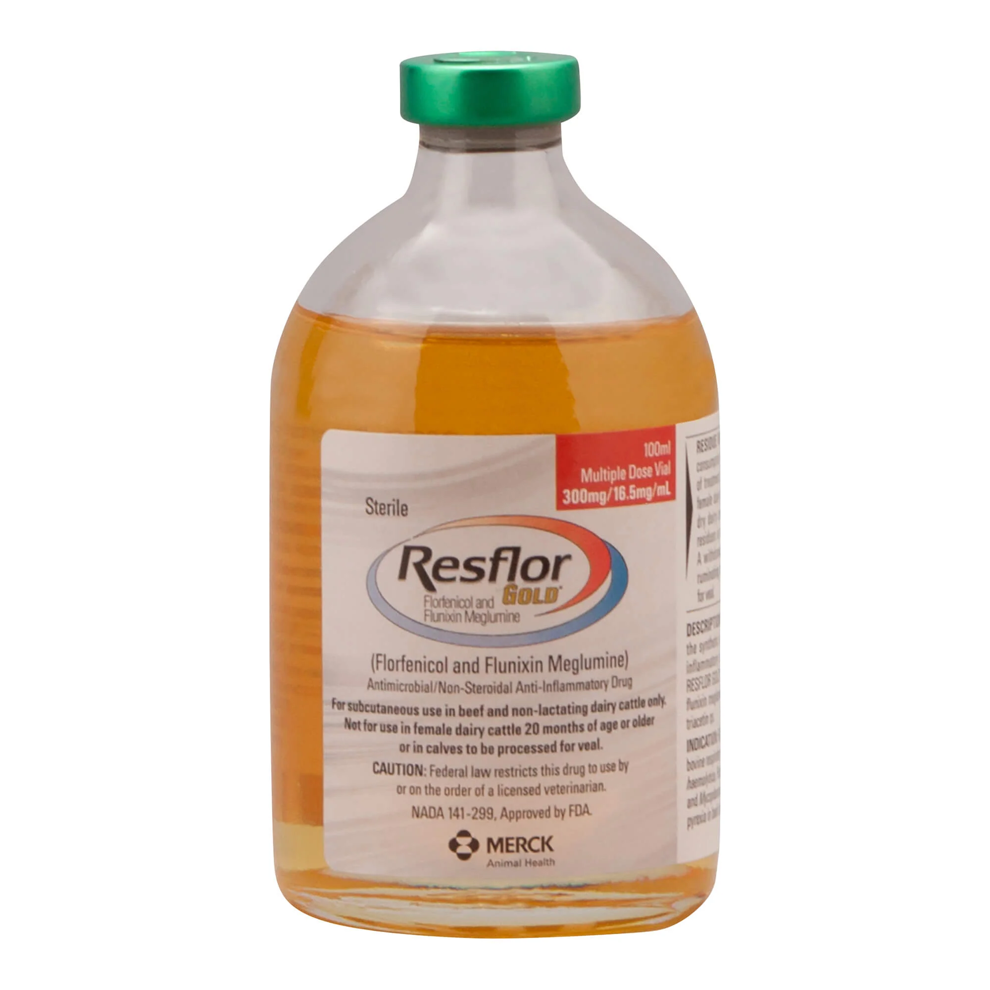 Rx Resflor Gold (florfenicol & flunixin meglumine) for Cattle - Image 2
