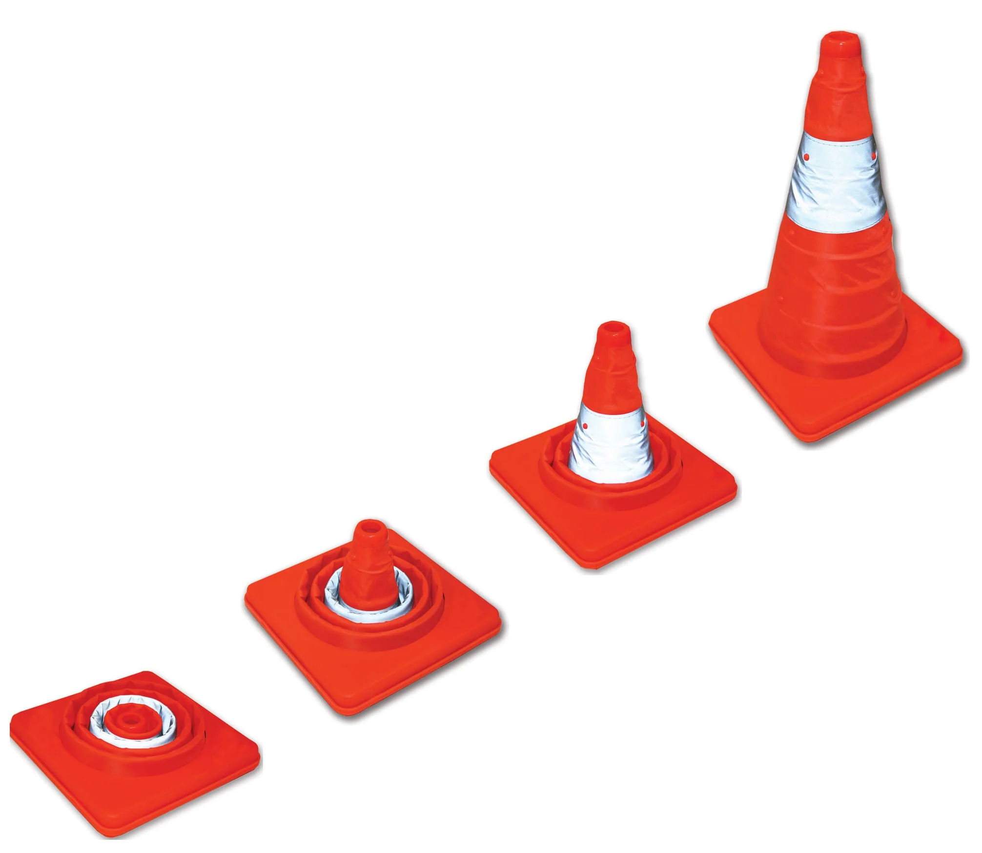 Jeffers Retractable Horse Arena Training Safety Cones - Image 1