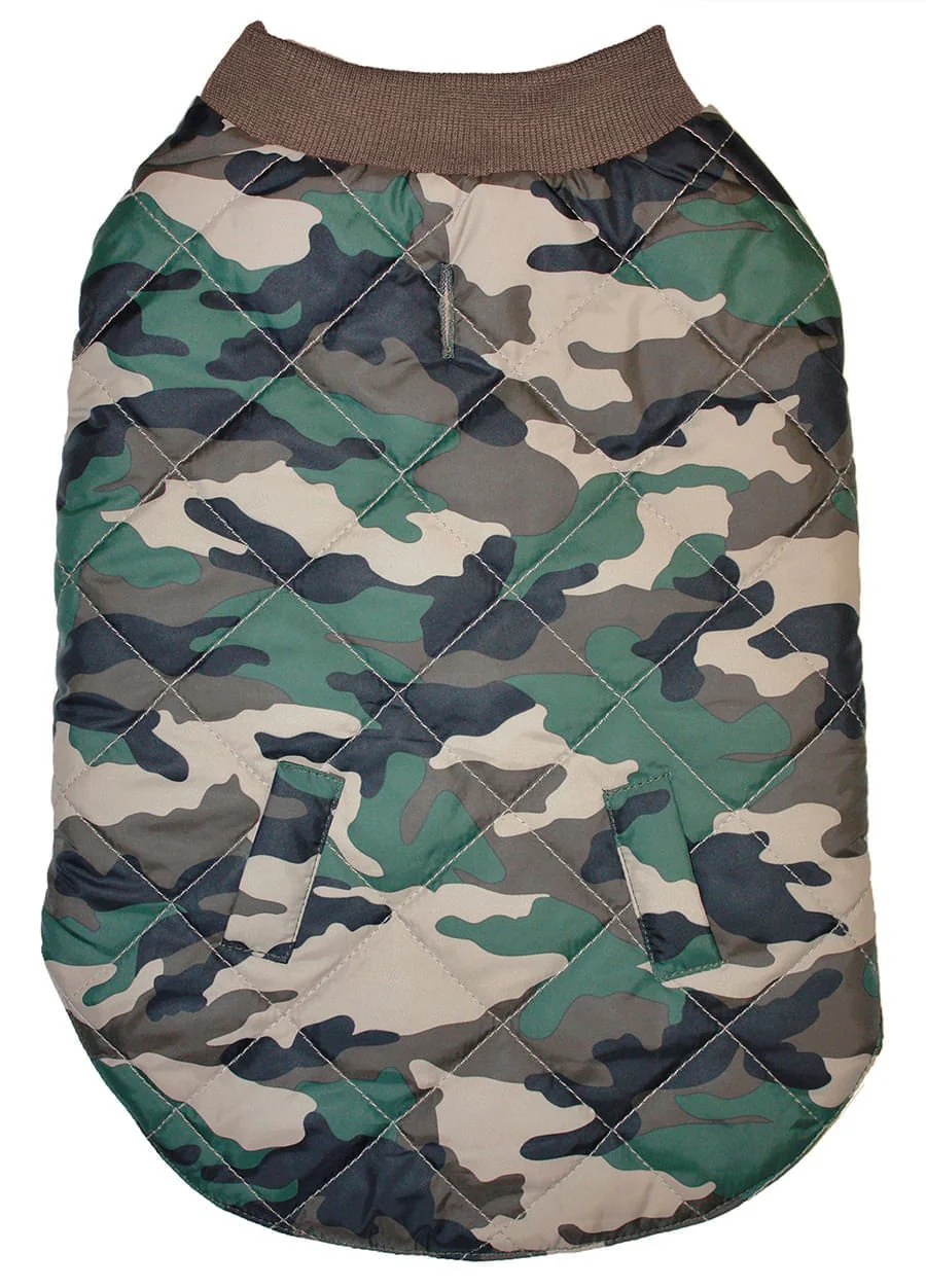 Reversible Camo/Orange Dog Jacket - Image 1