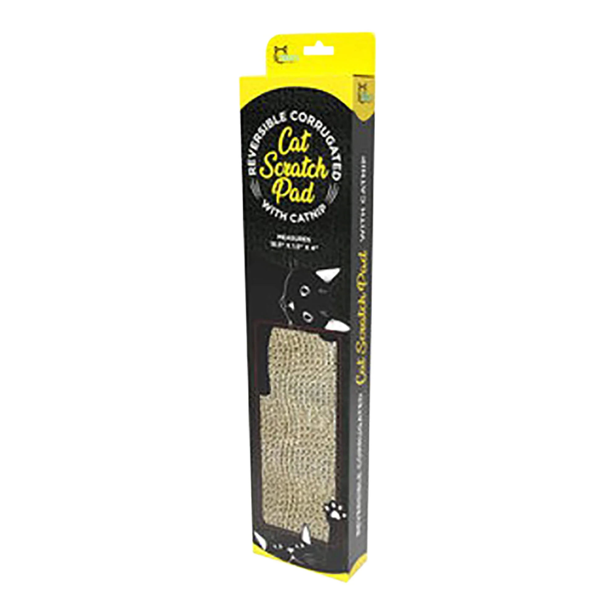 Reversible Corrugated Cat Scratch Pad, 18" - Image 1