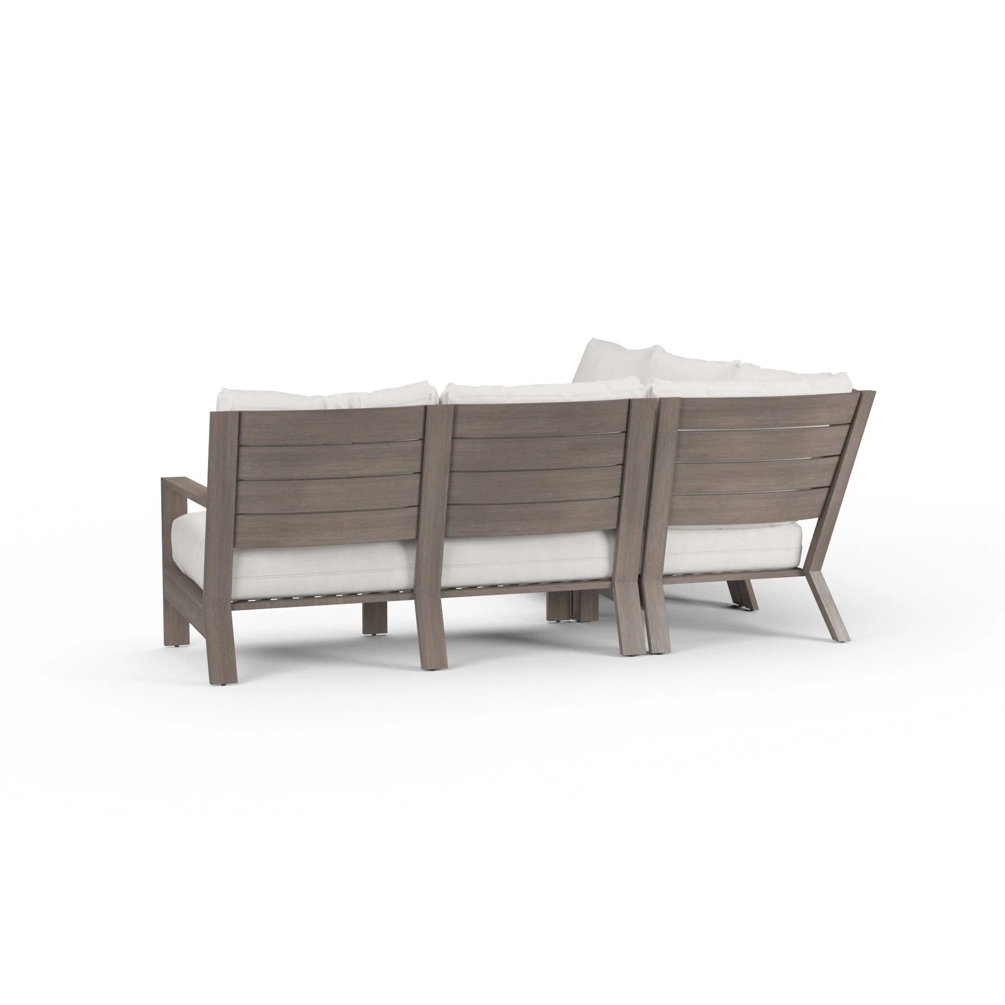 Laguna Sectional in Canvas Flax, No Welt - Image 2