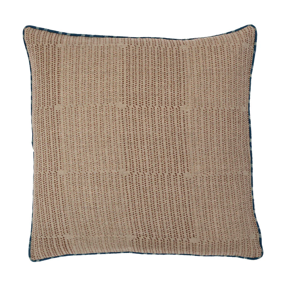Ripples Saffron Pillow - Image 1