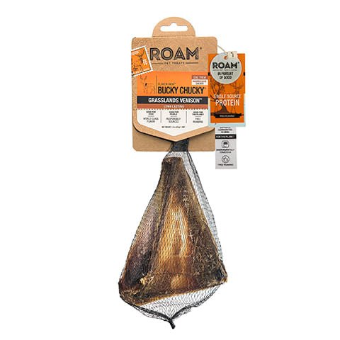 Roam Dog Treats Bucky Chucky Venison Scapula - Image 1