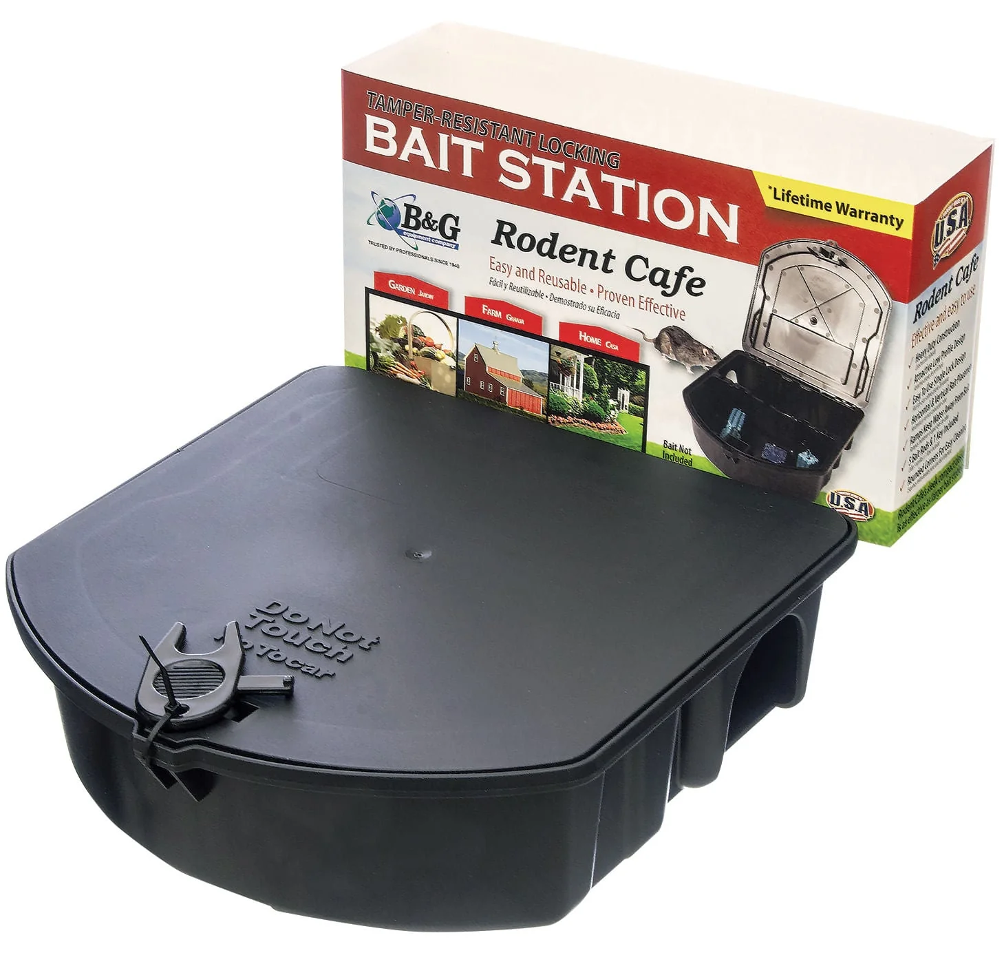 Rodent Cafe Locking Bait Station, Each - Image 1