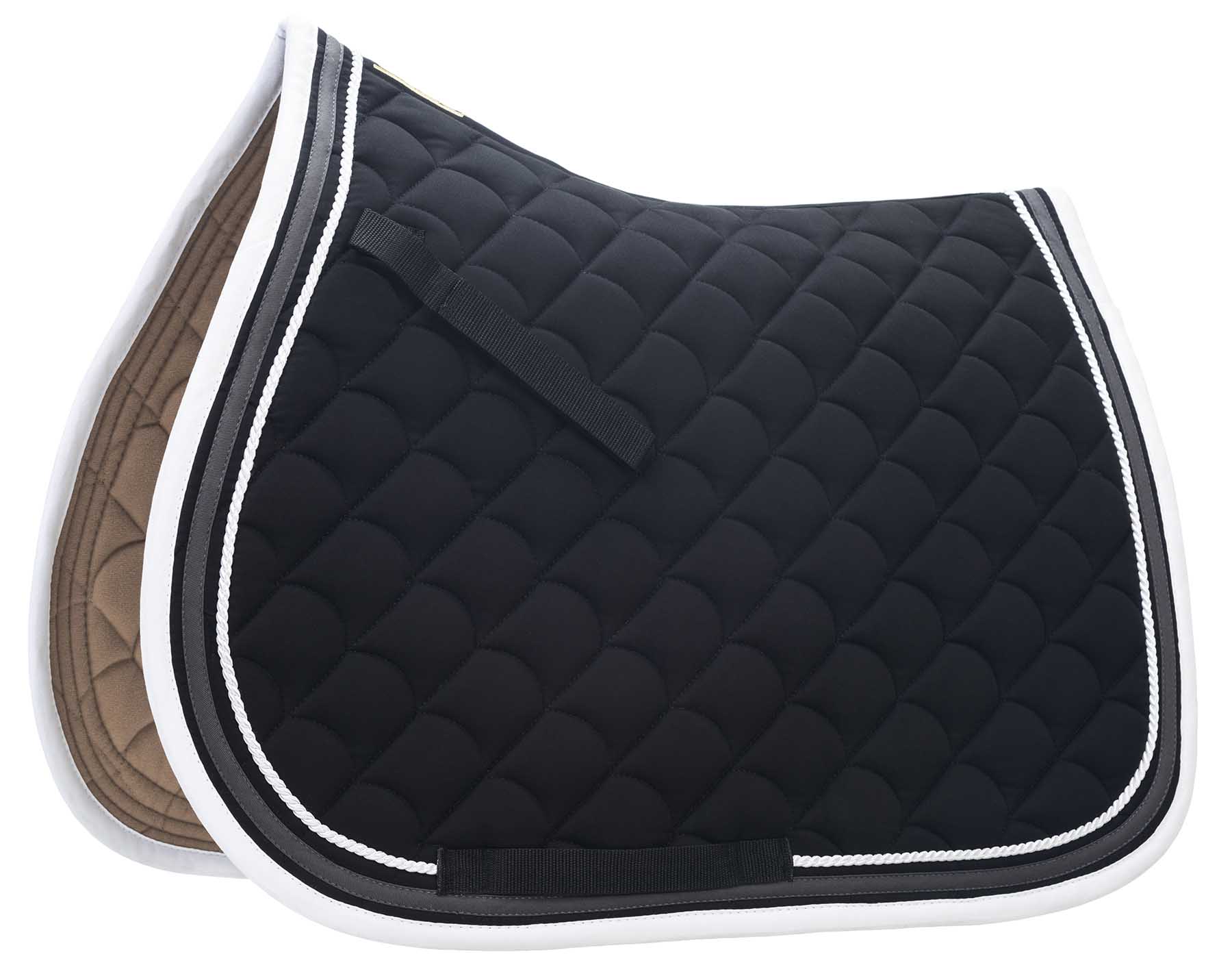 Roma All-Purpose Crescent English Saddle Pad - Image 1