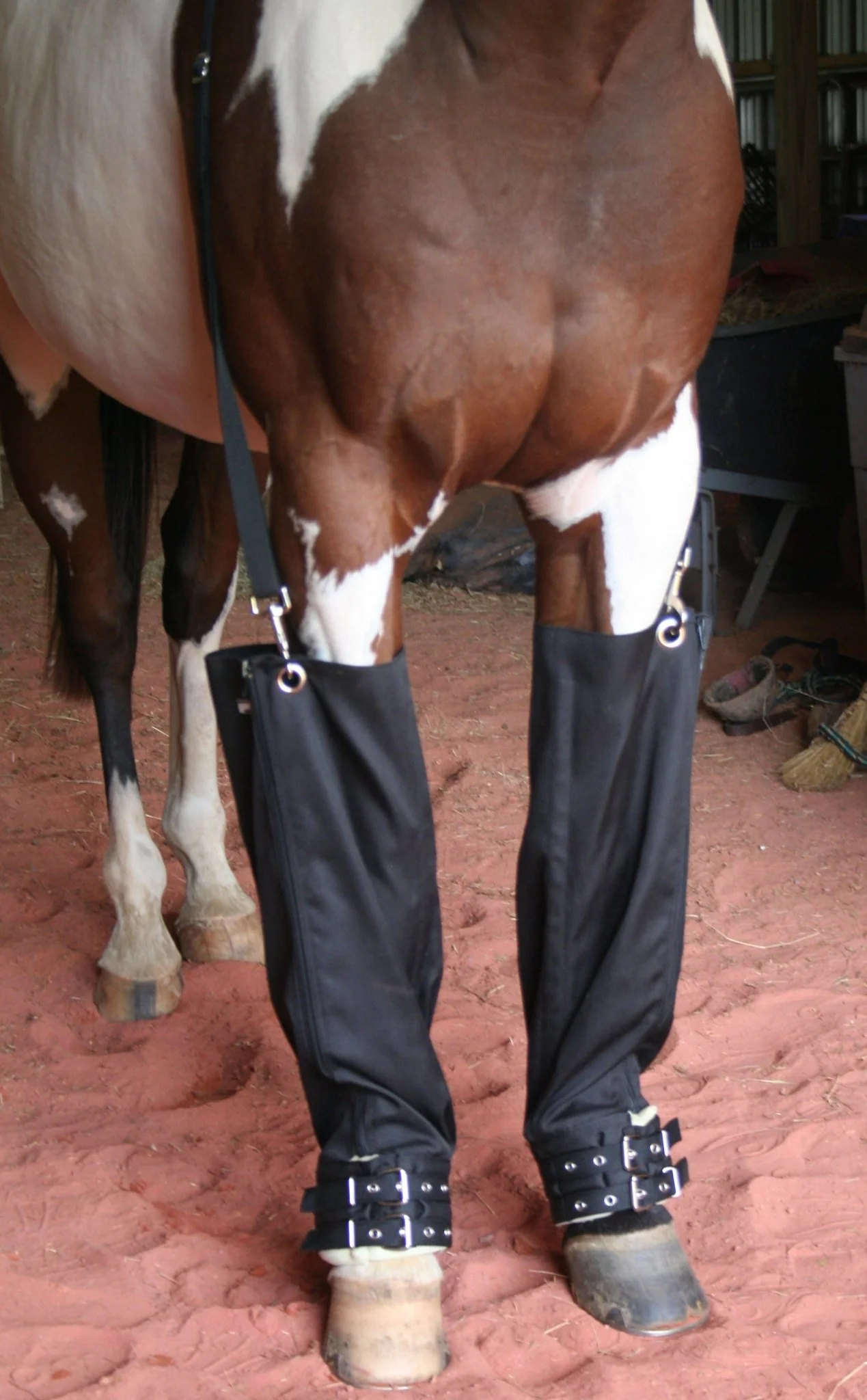Roma Full Ice Boots for Horses, Pair - Image 1
