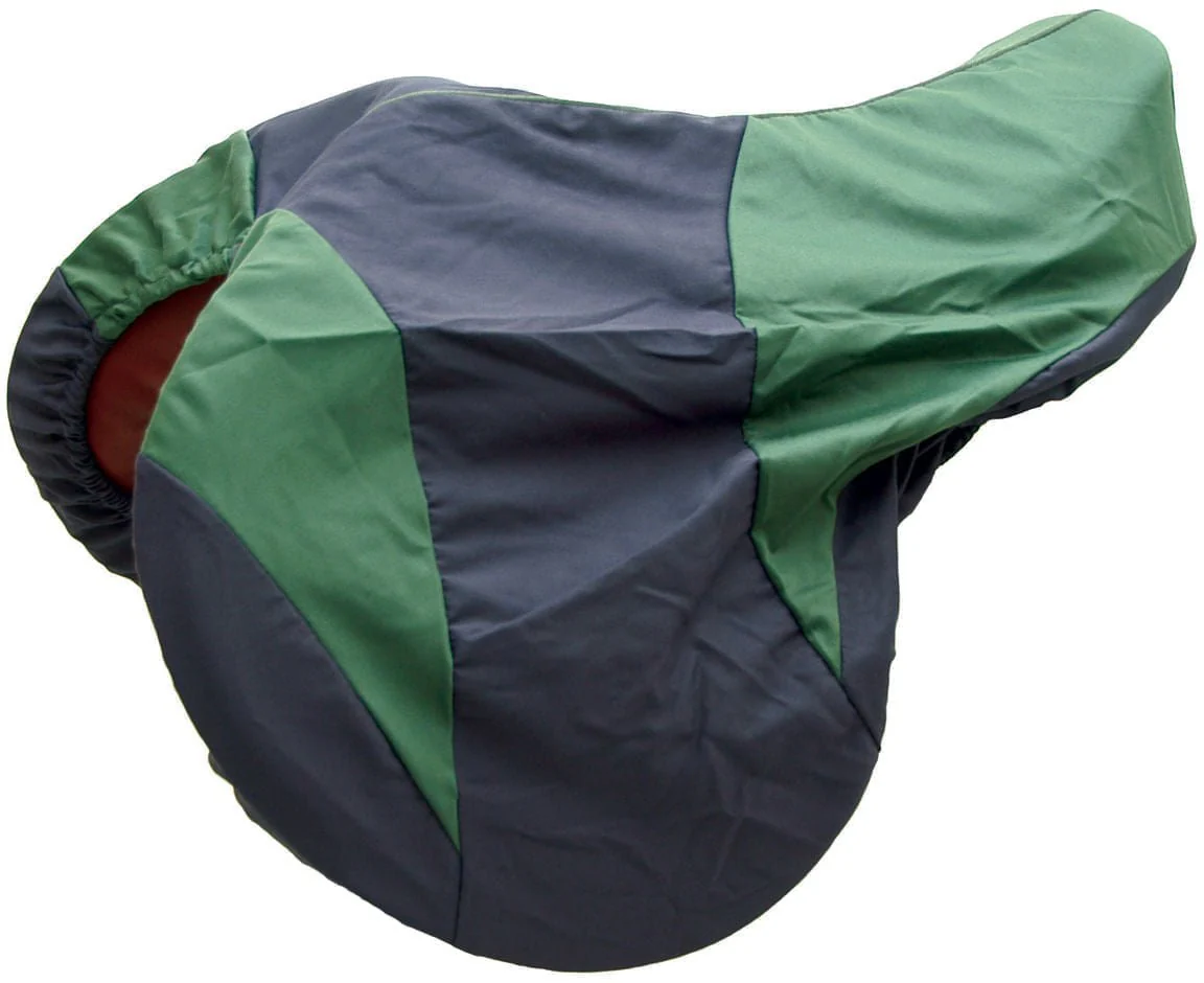 Roma Two Tone English Saddle Cover - Image 1
