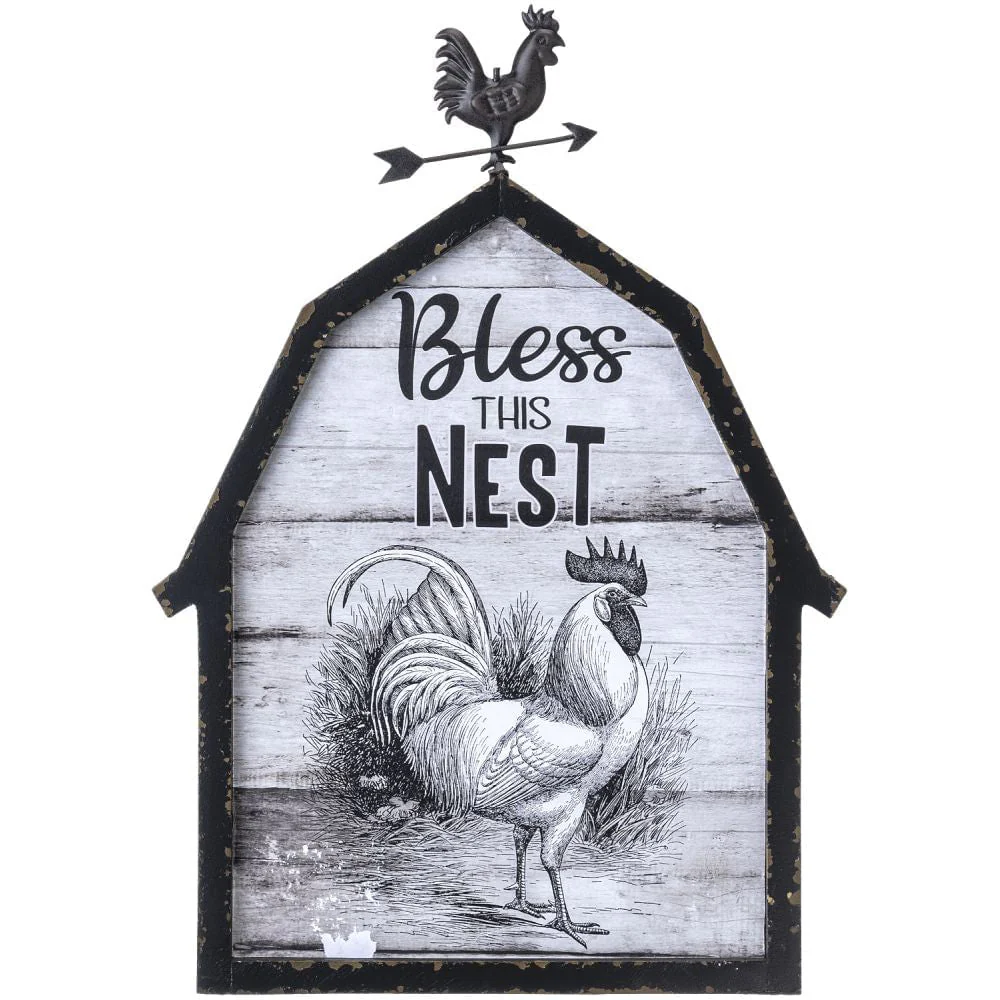 Rooster Barn Sign