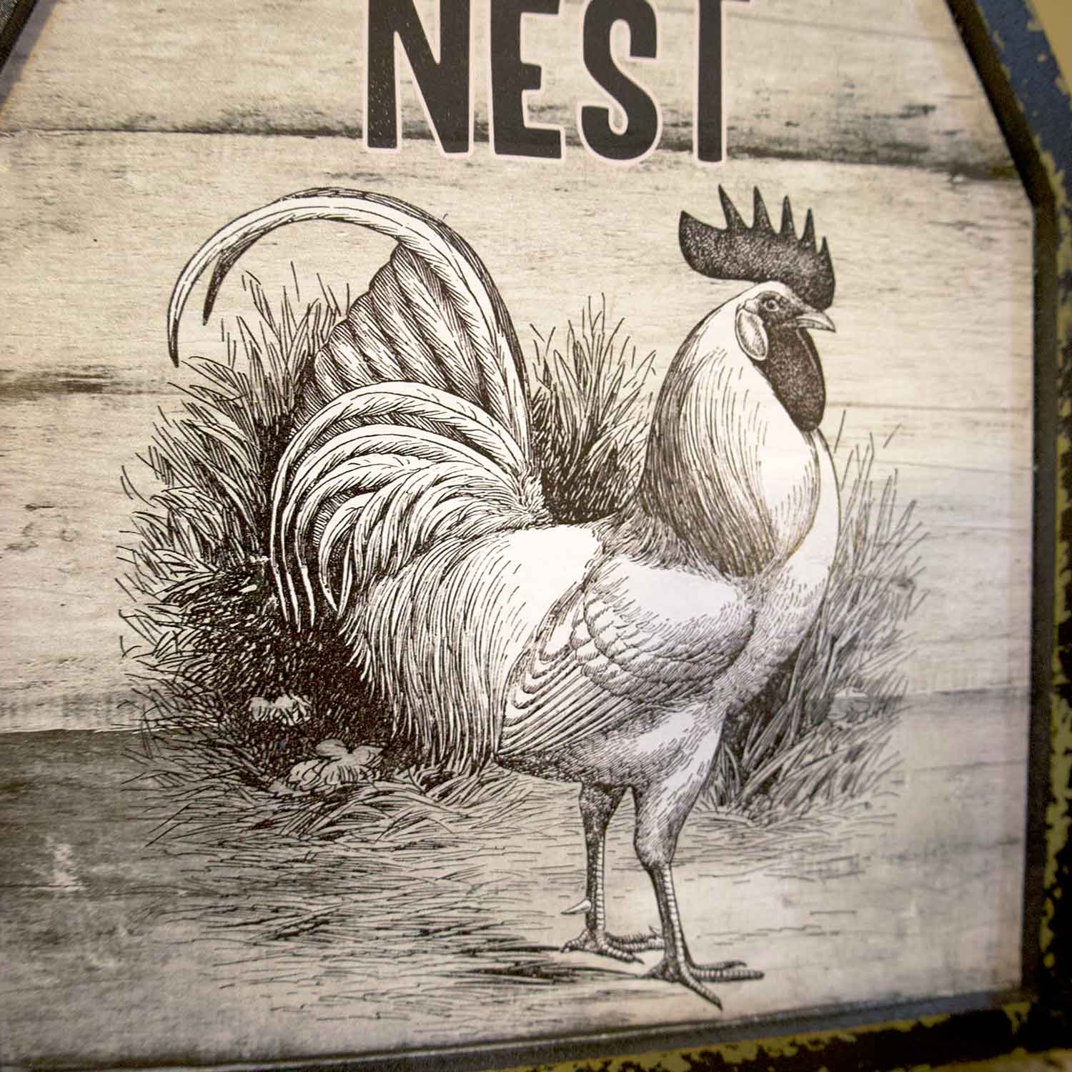 Rooster Barn Sign - Image 3