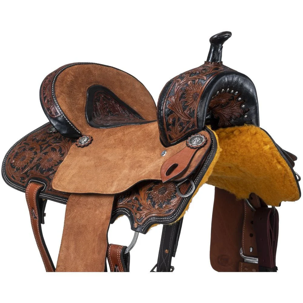 Royal King Dublin Barrel Saddle, 15" - Image 3