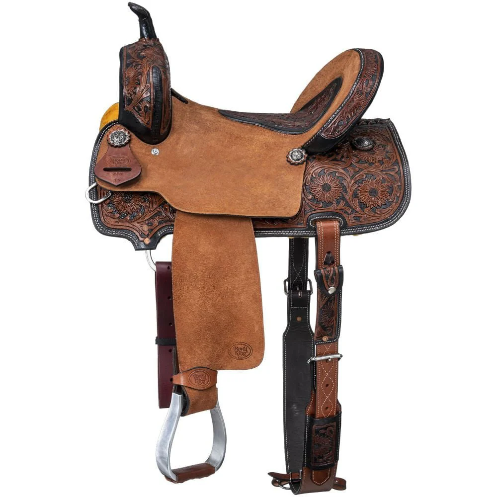 Royal King Dublin Barrel Saddle, 15" - Image 1