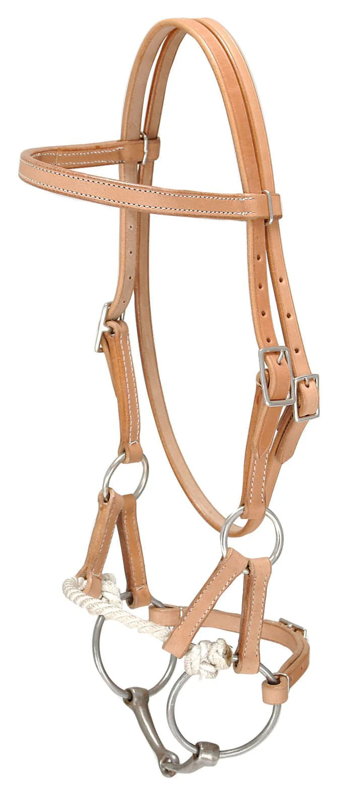 Royal King Half Breed Snaffle Side Pull - Image 1