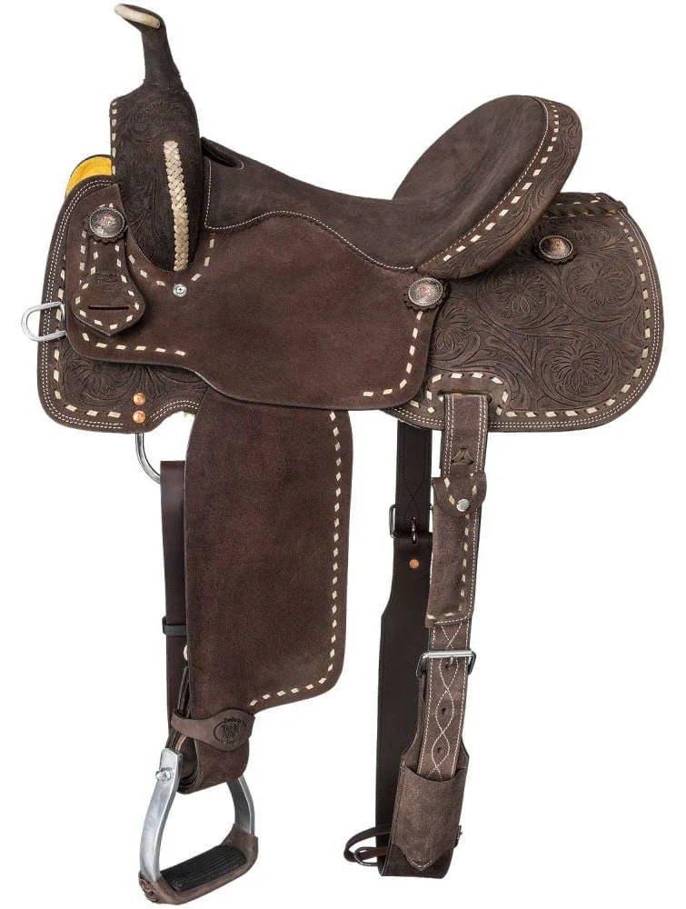 Royal King Youth Brisby Barrel Saddle - Image 1