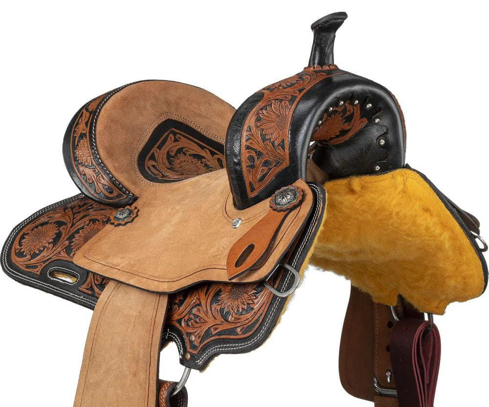 Royal King Youth Dublin Barrel Saddle - Image 3