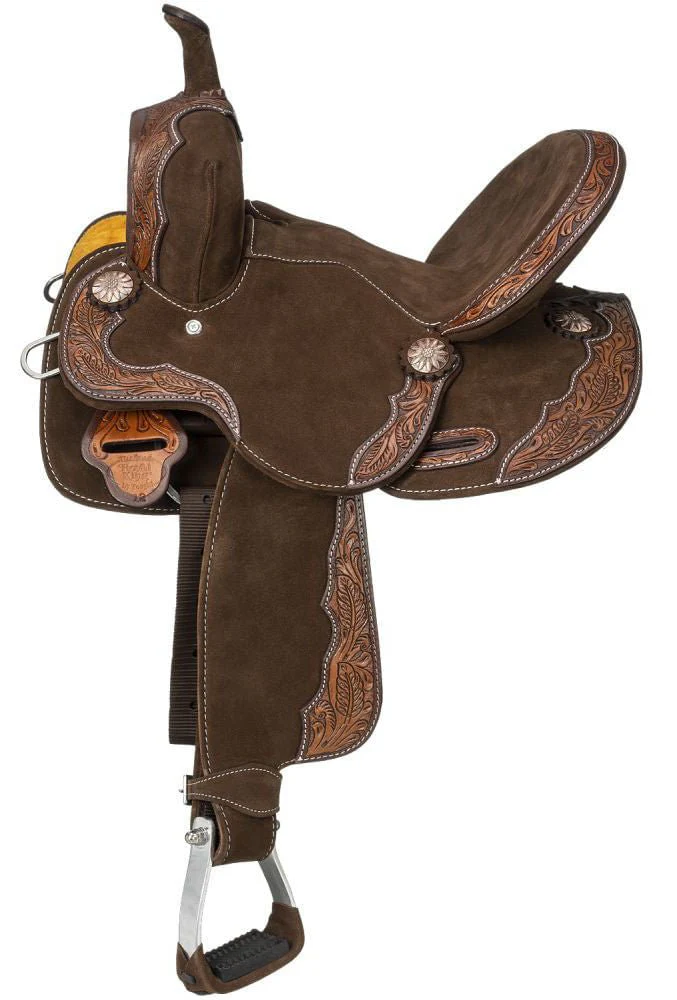 Royal King Youth Laramie Saddle, Brown - Image 1