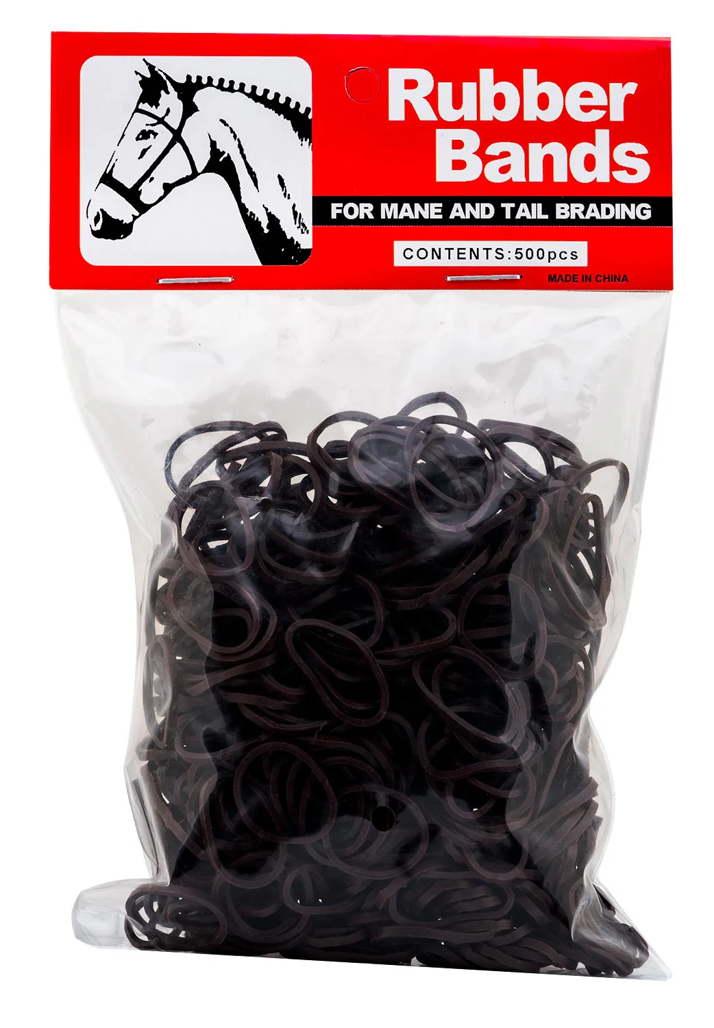 Jeffers Rubber Horse Braiding Bands for Horse Mane & Tail Braiding, 500 ct - Image 2