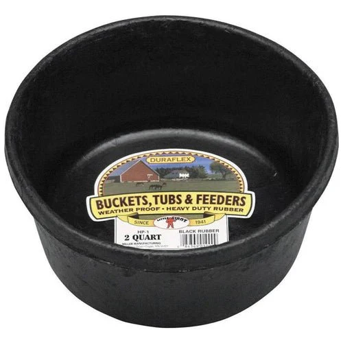 Little Giant Rubber Feed Pan - Image 1