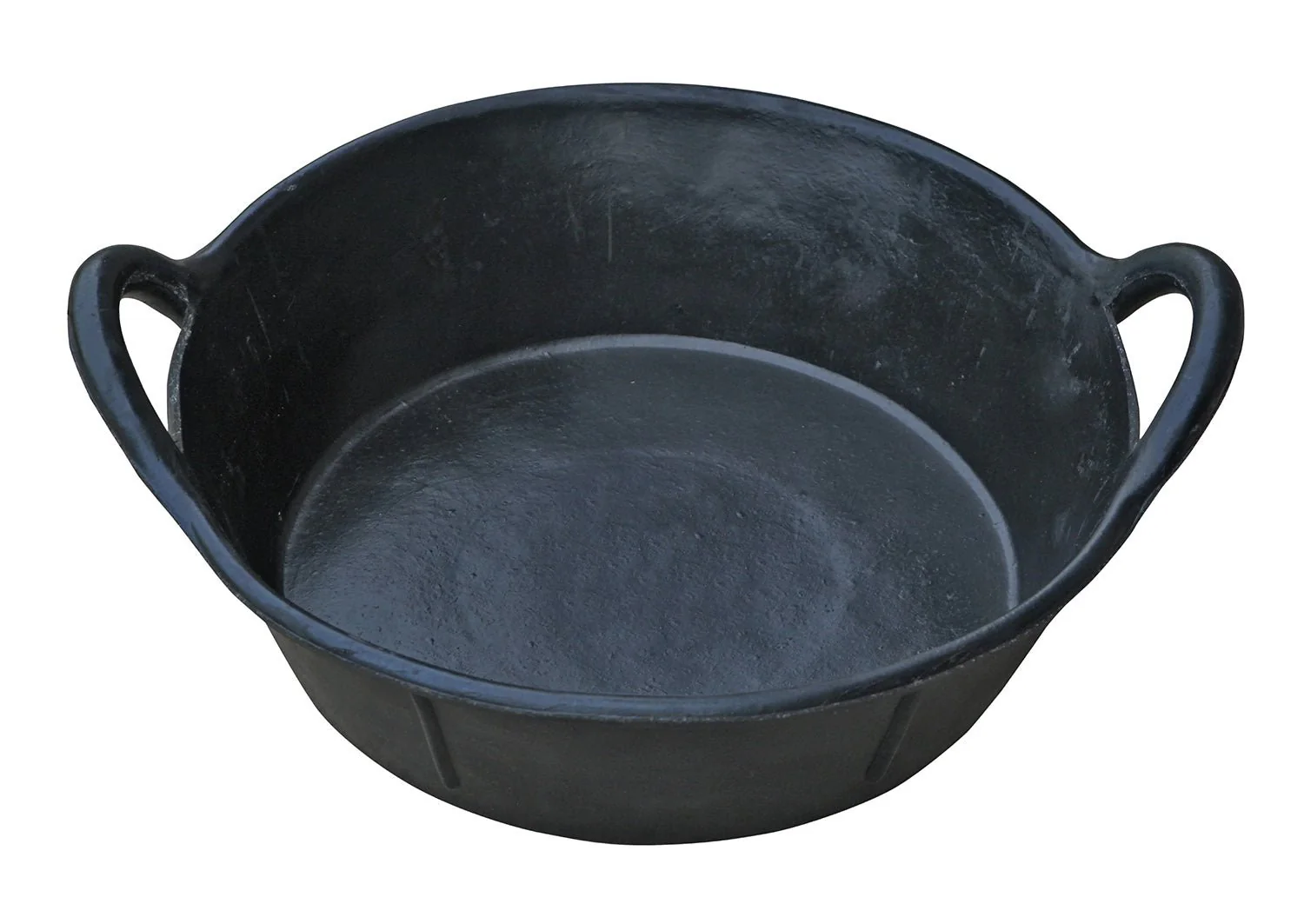 Little Giant Rubber Feeding and Watering Pan/Tub with Handles - Image 2