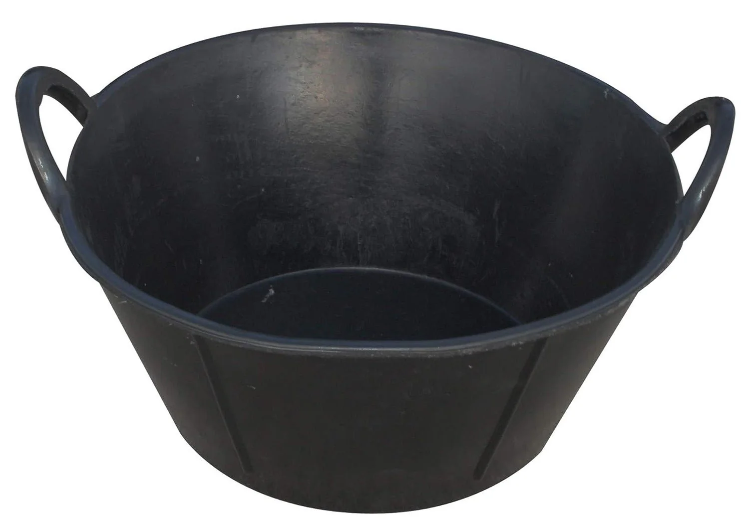 Little Giant Rubber Feeding and Watering Pan/Tub with Handles - Image 1