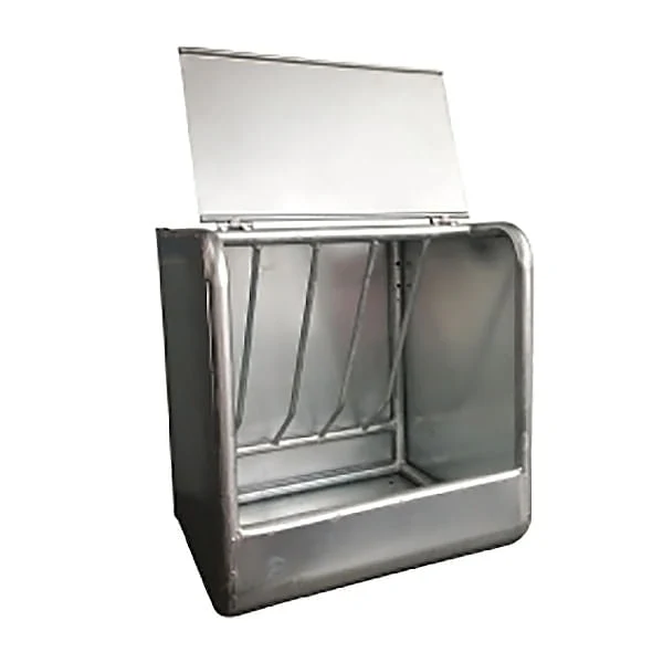 Rugged Ranch Livestock Heavy Duty Combo Feeder with Lid - Image 1