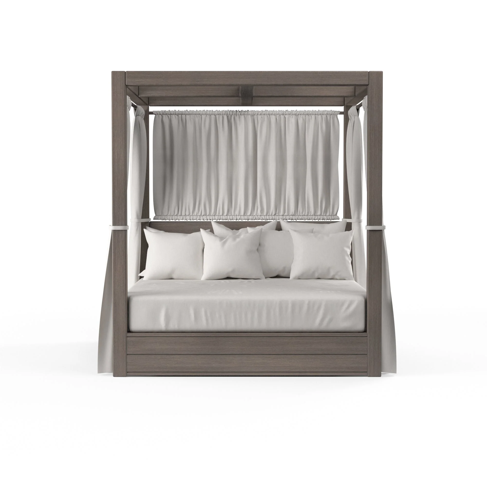 Laguna Resort King Daybed in Canvas Flax, No Welt - Image 2