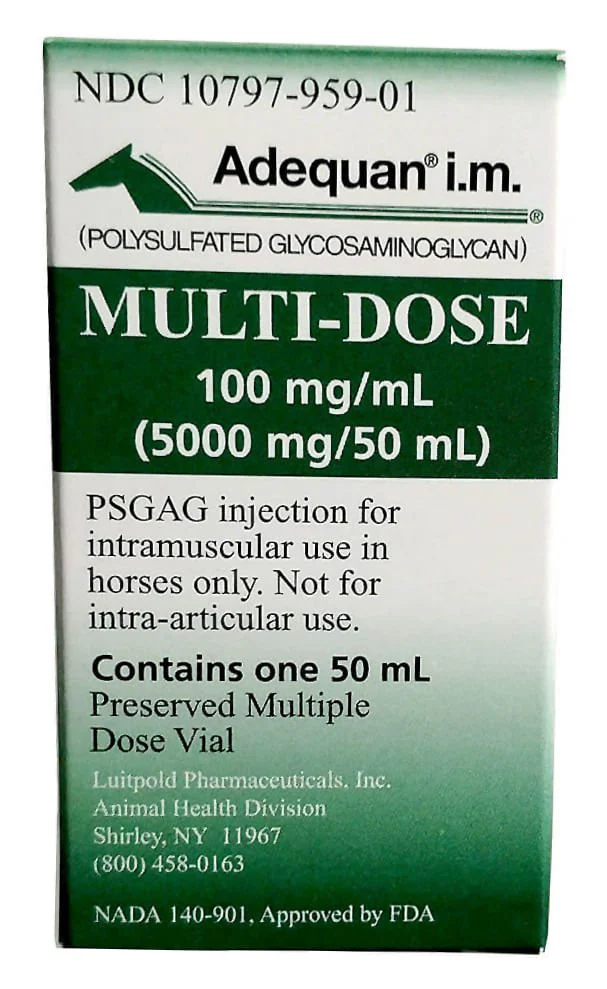 Rx Adequan i.m. Equine (polysulfated glycosaminoglycan) Injectable for Horses - Image 3
