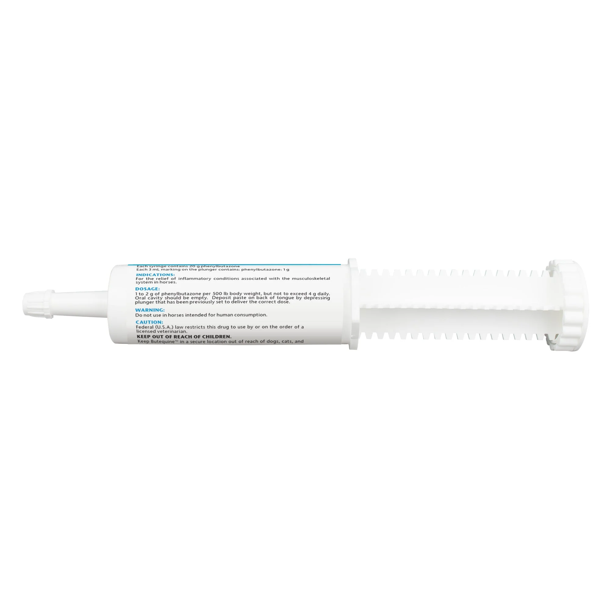 Rx Butequine (Phenylbutazone) Paste for Horses, 20 gm - Prescription Anti-Inflammatory Pain Relief - Image 3
