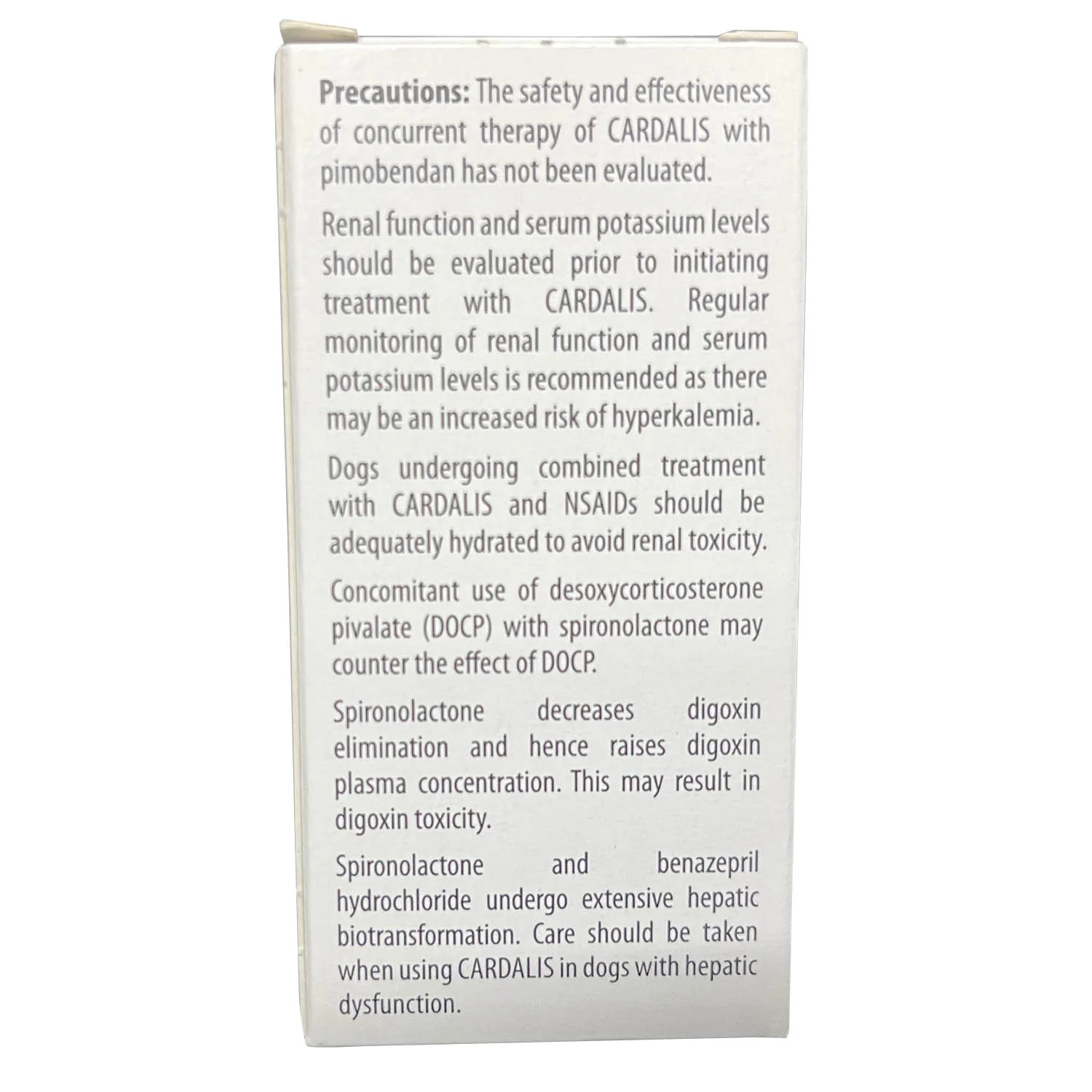 Rx Cardalis (spironolactone and benazepril hydrochloride) Chewable Tablets for Medium Dogs, 40mg, 30 ct - Image 3